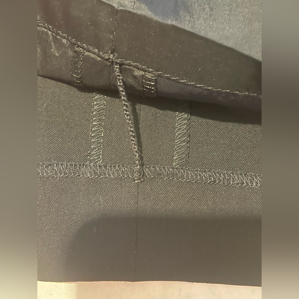 Escada Germany Thin Wool pencil long skirt side slit black size 34 EU / 2 US - Picture 13 of 15
